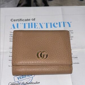 Gucci Brown Leather Women's Wallet